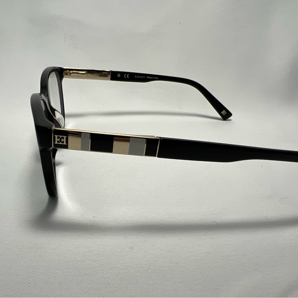 Escada Black Eyeglasses - Frames Only - image 5